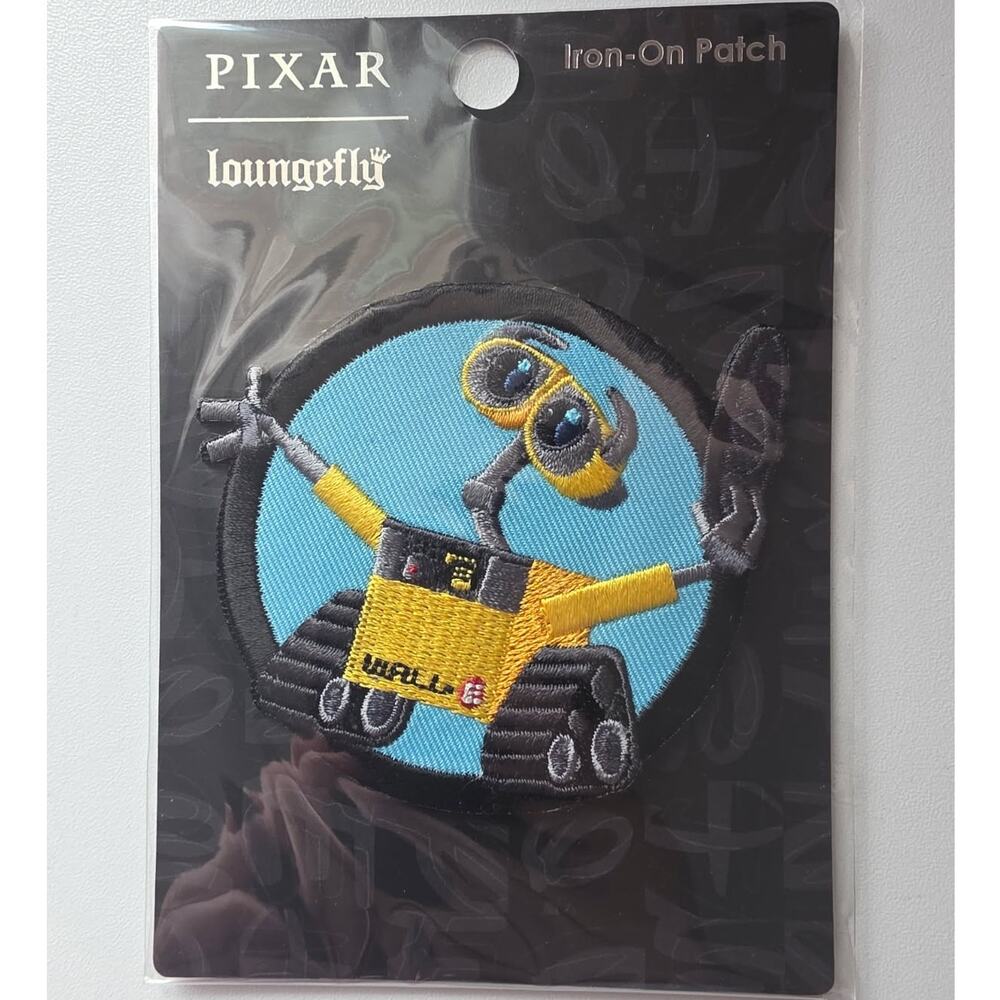 Loungefly Wall-E Full Body Round Embroidered Iron On Patch | New